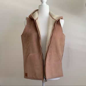Ralph Lauren Faux Suede Vest